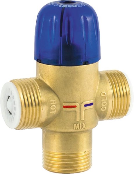 Thermostatisches Mischventil Novamix Value DN 25, 45-65 C RV 11/4, 55l/min, Kvs: