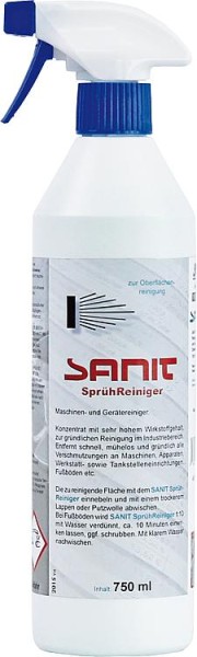 SANIT SprühReiniger 750ml Flasche