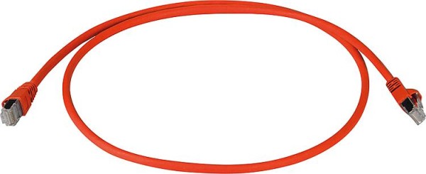 Patchkabel Cat.6A(IEC) MP8 FS 500 LSZH-1,0 m, rot