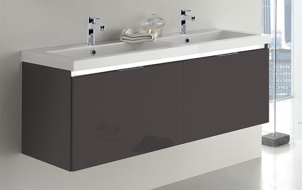 WTU+Mineralguss-WT EPIC anthrazit Hochglanz 2 Auszüge 1210x580x510mm