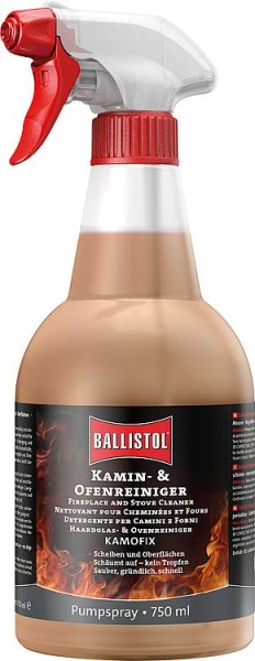 Kamin-, Ofen- & Grillreiniger BALLISTOL Kamofix, 750ml Handzerstäuber