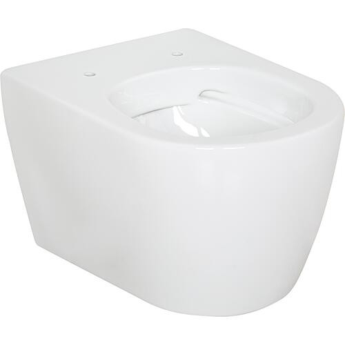 Wand-Tiefspül-WC AIMERA Compact spülrandlos BxHxT: 355x330x485 mm Keramik weiß