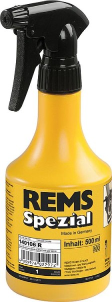 REMS Gewindeschneidöl Spezial Spritzflasche wiederbefüllbar, Inhalt: 500ml