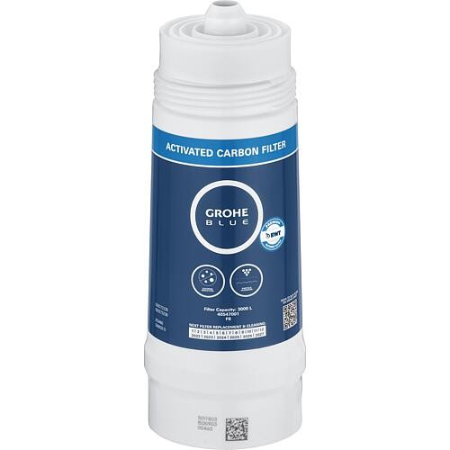 BWT Aktivkohlefilter für Grohe Blue, Kapaizität 3000 Liter