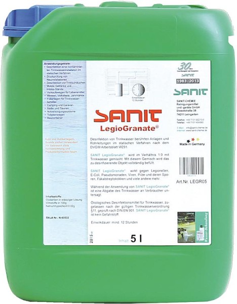 SANIT LegioGranate 5 L Kanister