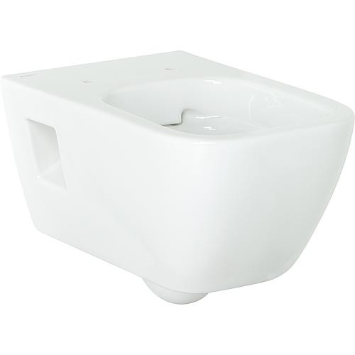 Geberit Wandtiefspül WC spülrandlos Renova Plan weiß teilgeschl. Fo. BxHxT: 355x330x540mm