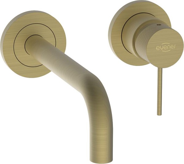 Wand-Waschtischmischer Comallo Soft Brass