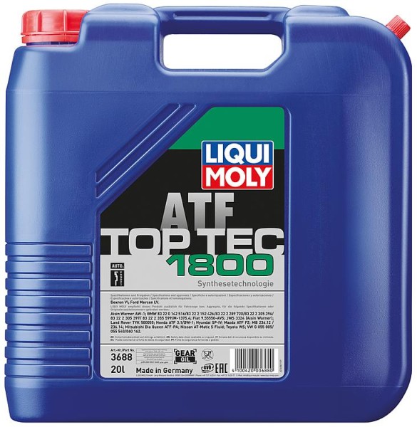 Getriebeöl LIQUI MOLY Top Tec ATF 1800 20l Kanister