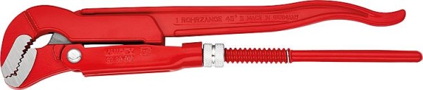 S-Maul Rohrzange KNIPEX rot pulverbeschichtet, L: 320mm