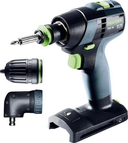 Akku-Bohrschrauber Festool TXS 18-Basic-Set, 18 V ohne Akku und Ladegerät