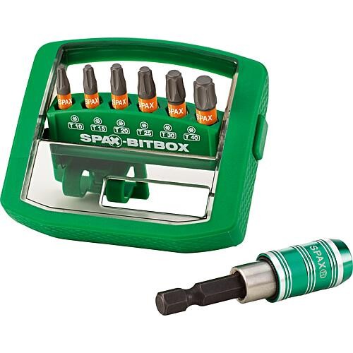 BITBOX SPAX® T - STAR Plus T 10 - 40 Bits + Bithalter 7 - teilig