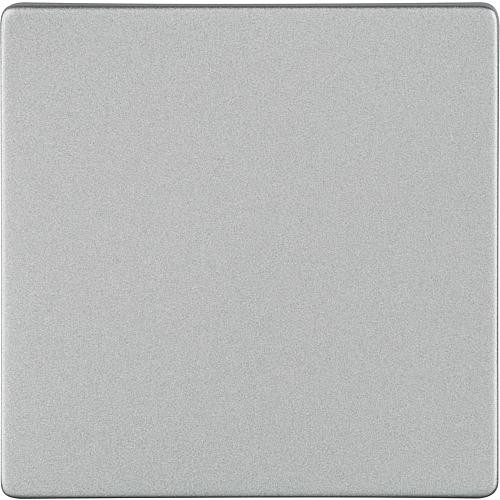 Wippe neutral/ aluminiummetallic 55 mm x 55 mm Schutzart IP20 / 1 Stück