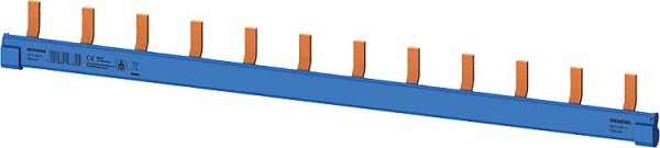 Stiftsammelschiene, 10mm² Neutralleiter für 12x LS 1/N Siemens 5ST3687-0 (12TE)