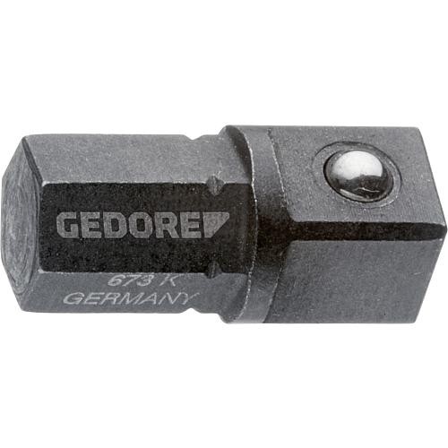 Werkzeugschaft GEDORE kurze Form 1/4"x1/4"x17mm