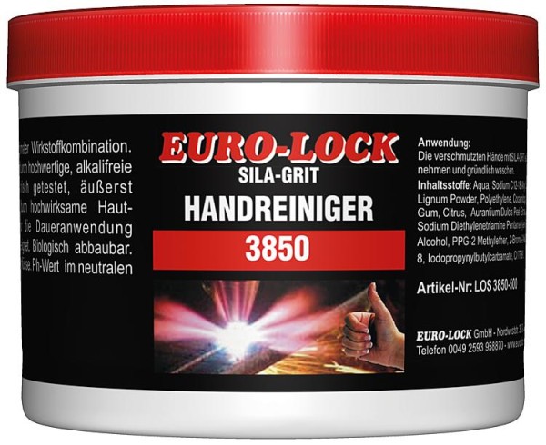 Sila Grit Handreiniger EURO-LOCK LOS 3850 500g Dose