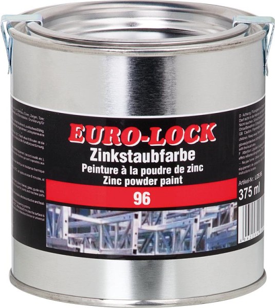 Euro-Lock Zinkstaubfarbe 800 g Dose LOS 96 Temperaturbeständig