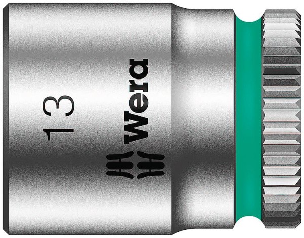 Steckschlüsseleinsatz WERA 3/8", 6-kant, kurz, SW 11,0 Länge 29mm