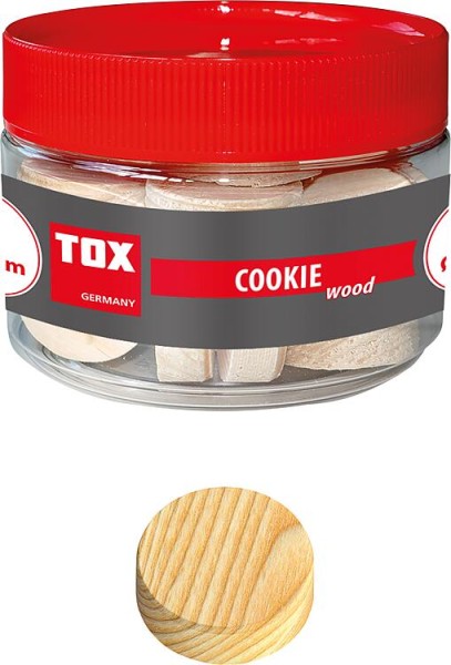 TOX Cookie Wood 25mm VPE 40