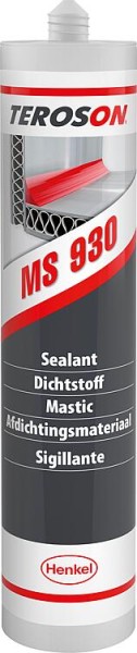 Flexible Dichtung TEROSON MS 930 weiß, 310ml Kartusche