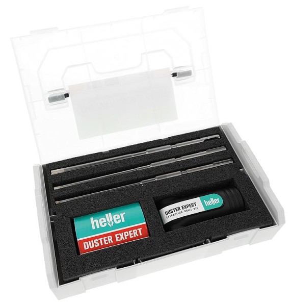 Absaugbohrer-Set HELLER DUSTER EXPERT 3-teilig SDS-Plus Ø 6,8 und 10mm