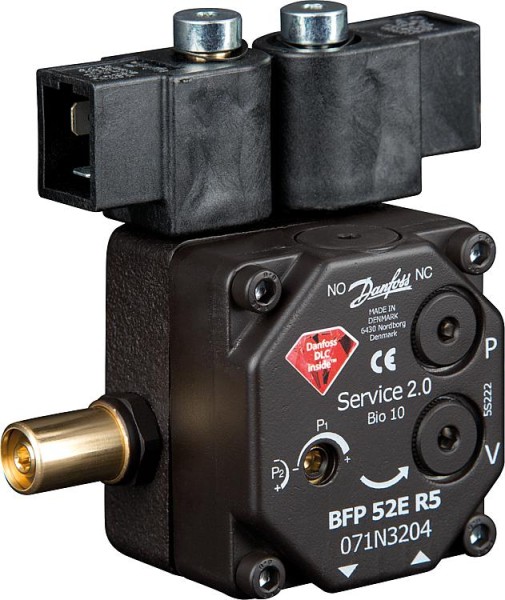 Ölbrennerpumpe BFP 52E R5 Danfoss 071N3204 Ölpumpe ersetzt 071N2204 Brennerpumpe