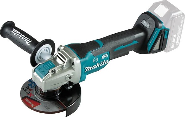 Akku-Winkelschleifer 18V Makita DGA520ZX1 ohne Akkus und Ladegerät