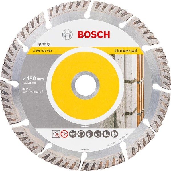 Diamanttrennscheibe BOSCH Standard for Universal Ø 180 x 22,23 x 2,4mm