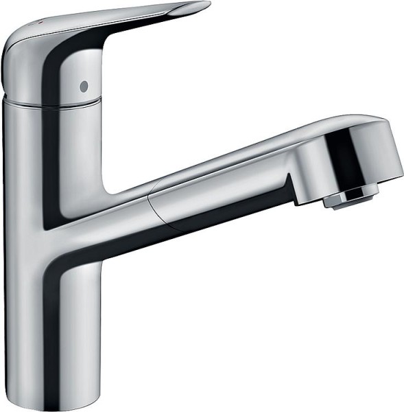 Spültischmischer Hansgrohe 150 Focus M42, herausziehbarer Auslauf, chrom