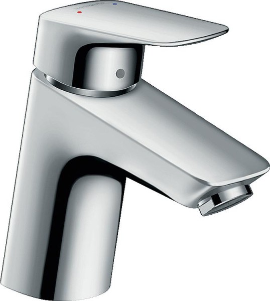 Waschtischmischer Hansgrohe 70 Logis Ausladung 108 mm chrom ohne Ablaufgarnitur