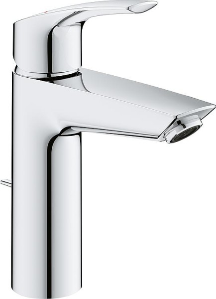 Waschtischmischer Grohe Eurosmart M-Size Ausladung 121 mm chrom mit Ablaufgarnitur