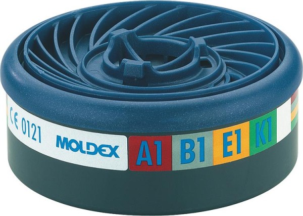 Gasfilter Moldex A1B1E1K1 EasyLock, VPE= 10 Stück