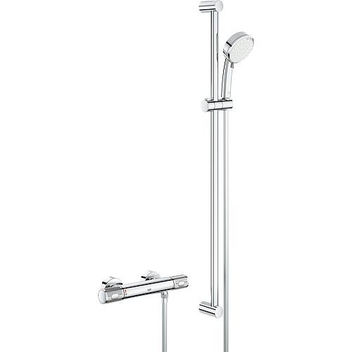 Brause-Set Grohe Grohtherm 1000 Performance mit Brausegarnitur Höhe 928 mm