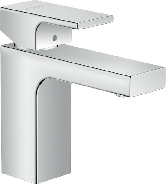 Waschtischmischer Hansgrohe 100 Vernis Shape Ausladung 110 mm chrom ohne Ablaufgarnitur