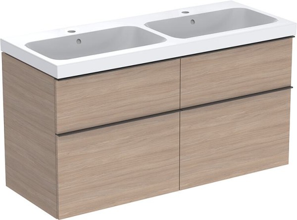 WTU+Keramik-WT Geberit iCon 1200x705x485 mm Eiche/Griff Lava