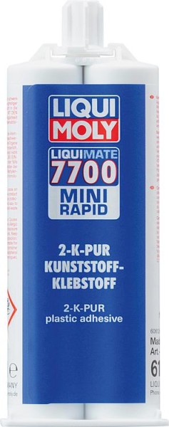 2-K-PUR Kunststoff-Klebstoff LIQUI MOLY Liquimate 7700 mini rapid 50ml Doppelkartusche