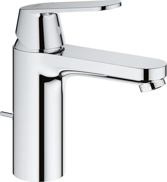 Waschtischmischer Grohe Eurosmart Cosmopolitan M-Size Ausladung 123 mm chrom Push-Open Ablauf