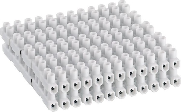 Lüster-Klemmleiste PVC 12 tlg. 10 mm² 1 Beutel 10 Stück