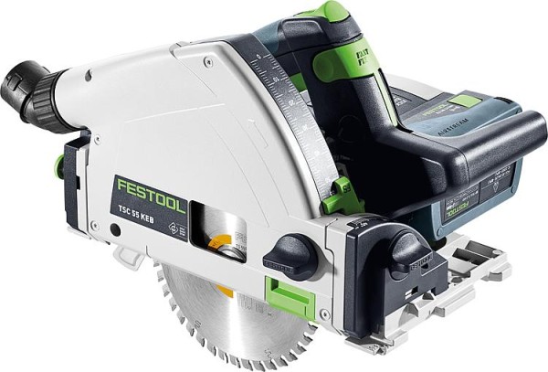 Akku-Tauchsäge Festool 18V - 2x 18V TSC 55 Li KEB-Basic ohne Akkus und Ladegerät