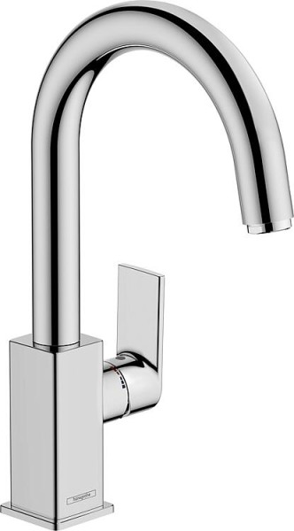 Waschtischmischer Hansgrohe 210 Vernis Shape Ausladung 166 chrom Schwenkauslauf