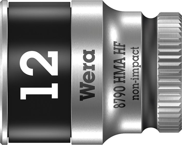 Knarreneinsatz WERA 8790 HMA HF Schlüsselweite 12,0mm Antrieb 6,3mm (1/4")