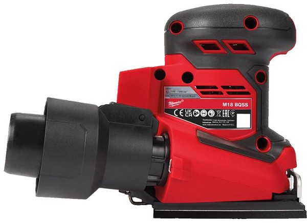 Akku-Schwingschleifer Milwaukee M18BQSS-0, 18V ohne Akku und Ladegerät