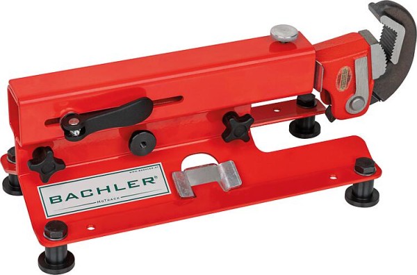 Mobiler Schraubstock MoTrack mit Ridgid-Zange