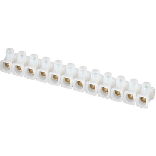 Dosen-Klemmleiste PVC 12 tlg. 2 x 10mm² 1 Beutel 10 Stück