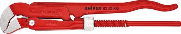 S-Maul Rohrzange KNIPEX rot pulverbeschichtet, L: 245mm