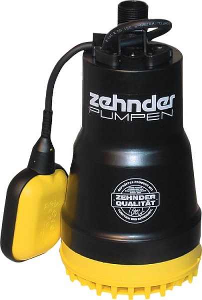 Schmutzwassertauchpumpe 1" ZM 280 A 300 Watt, Fördermenge 7,0 m³/h Korngröße max: 10 mm