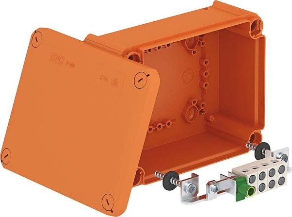 Kabelabzweigkasten OBO FireBox T160E 190x150x77 mm pastellorange, 1 Stück