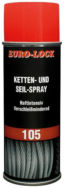 Ketten- & Seil-Haftschmierstoff EURO-LOCK LOS 105 400ml Sprühdose