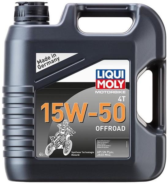 Motoröl (Motorrad) LIQUI MOLY Motorbike 4T 15W-50 Offroad 4l Kanister