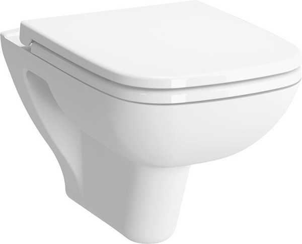 Wandtiefspül WC VitrA S20 weiß spülrandlos eckige Form BxHxT: 360x350x520mm