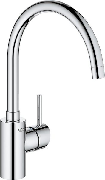 Spültischmischer Grohe Concetto Schwenkauslauf Ausladung 224 mm chrom